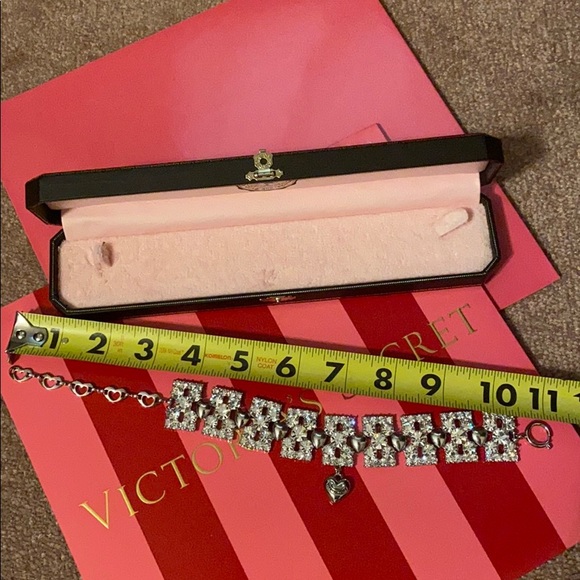 JUICY COUTURE DOGGY COUTURE DIAMOND NECKLACE NEW COLLAR RHINESTONE SWAROVSKI - Picture 14 of 16